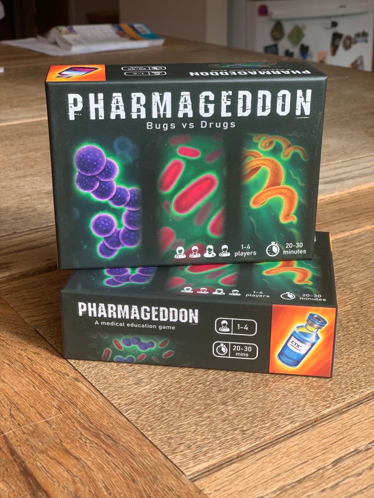 Image of Pharmaggedon: Bugs vs Drugs in its box