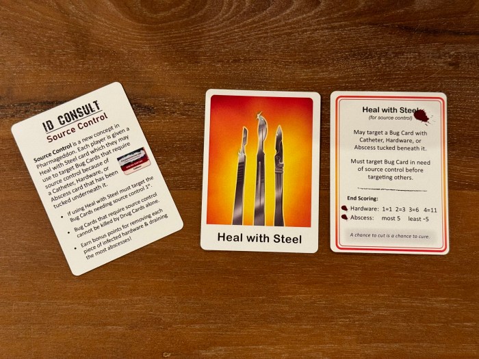 Heal with Steel card from Pharmageddon: ID Consult