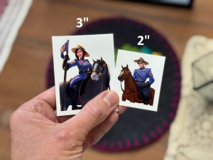 Pictures of the antibiotic stewards as stickers. A job for men and women of all backgrounds.