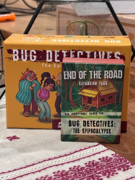 Picture of Bug Detectives: The Epipocalypse and its expansion pack, The End of the Road.